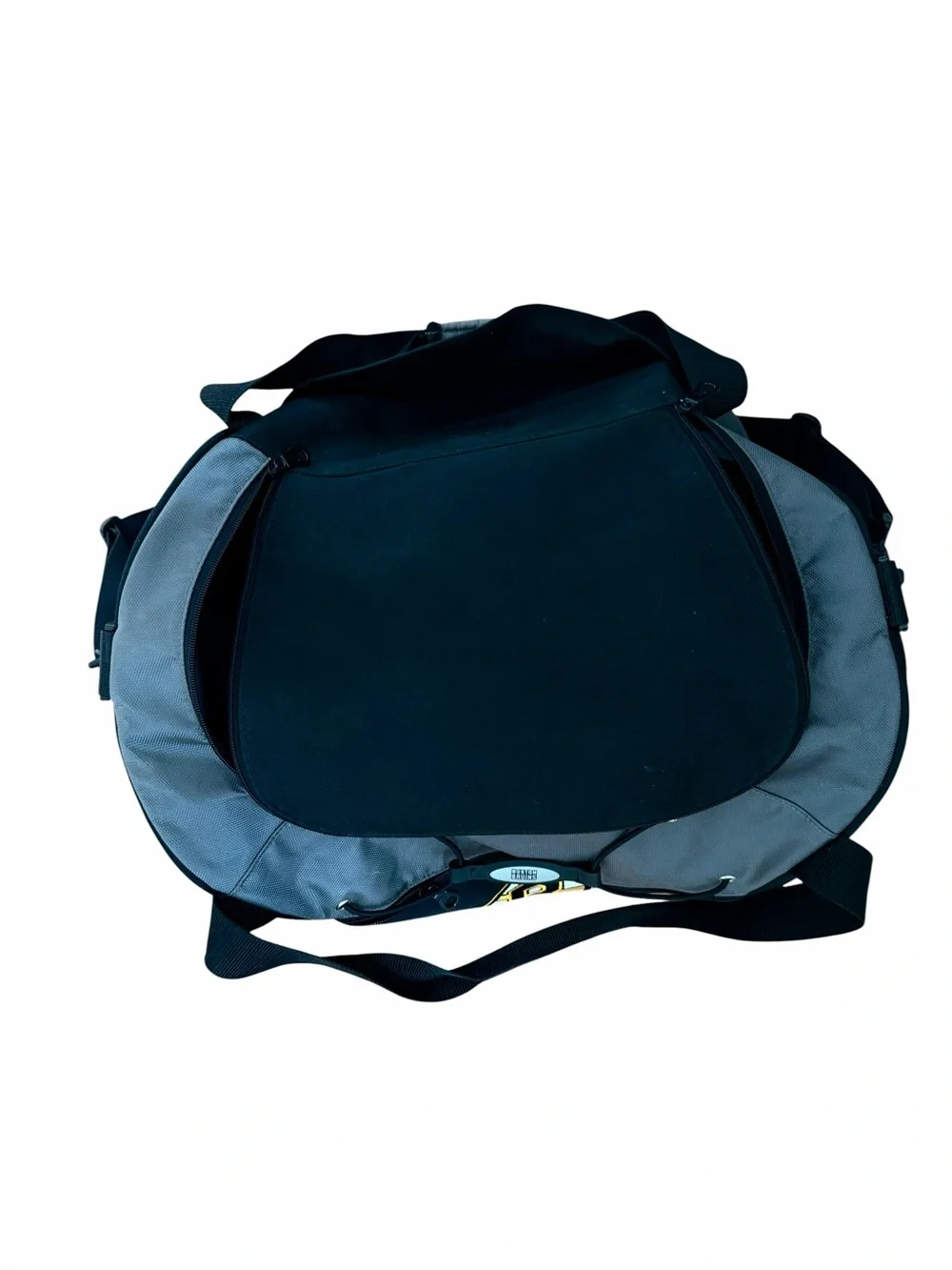 Boston Bruins Black and Gray Team Duffel Bag